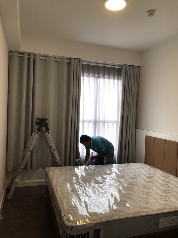 Cho Thuê Chung Cư The Sun Avenue 14 Triệu, 55m2 - 1 Phòng Ngủ +1 Full Nội Thất