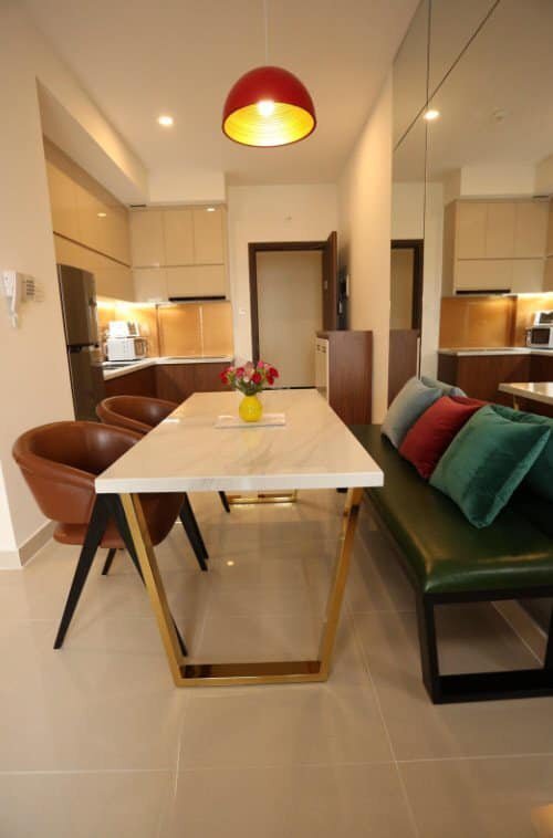 Cho Thuê Chung Cư The Sun Avenue 14 Triệu, 55m2 - 1 Phòng Ngủ +1 Full Nội Thất