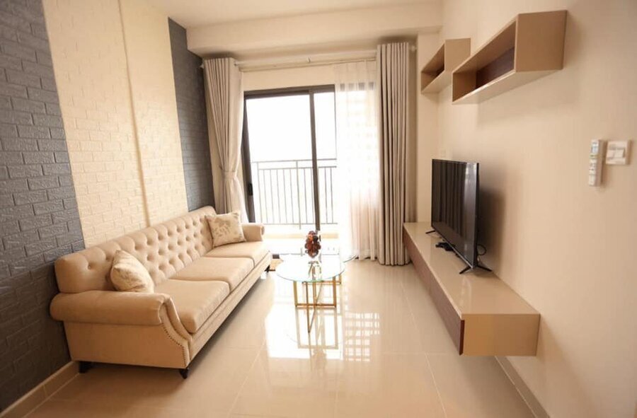 Cho Thuê Chung Cư The Sun Avenue 14 Triệu, 55m2 - 1 Phòng Ngủ +1 Full Nội Thất