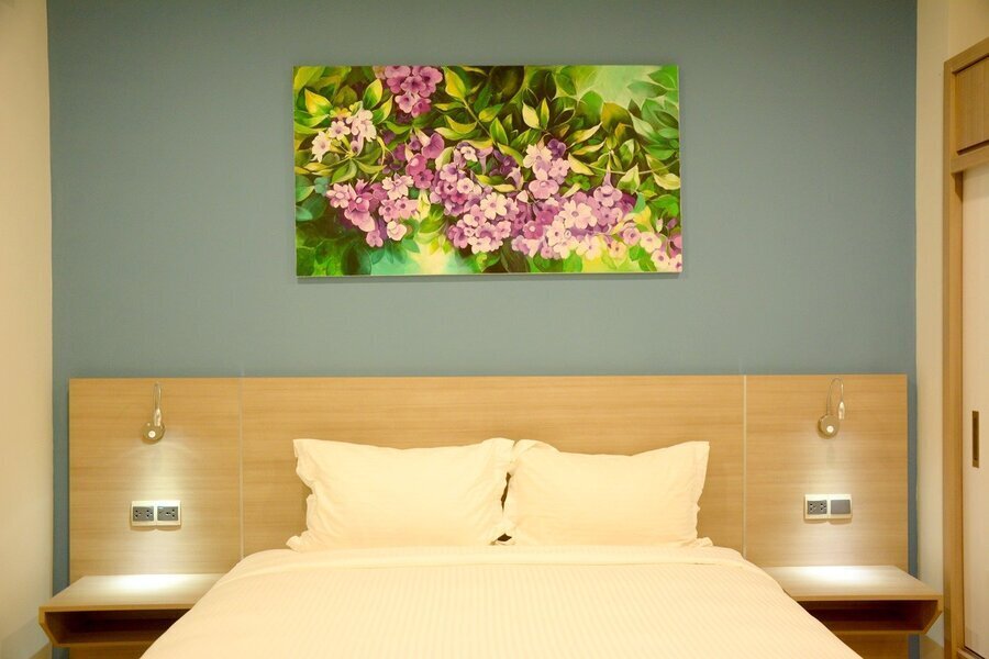 Cho thuê căn hộ Studio Đầy đủ nội thất - Khu căn hộ dịch vụ cách The Sun Avenue 2 phút đi bộ