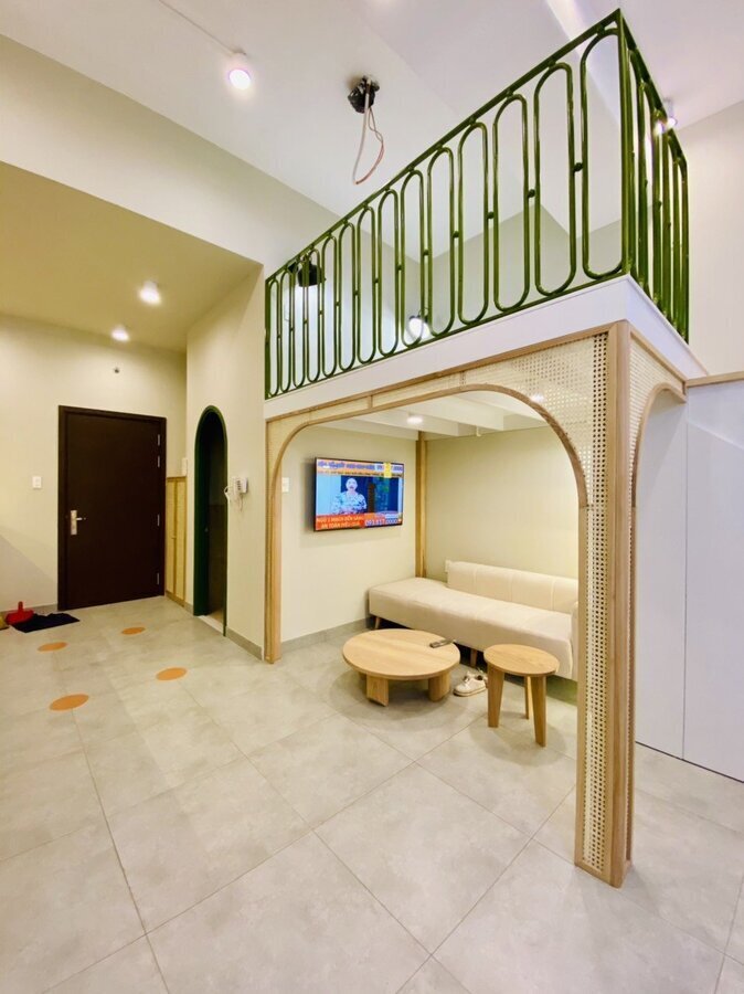 Căn Hộ Studio Cho Thuê Tại The Sun Avenue Nhà thiết kế đẹp lạ, độc đáo