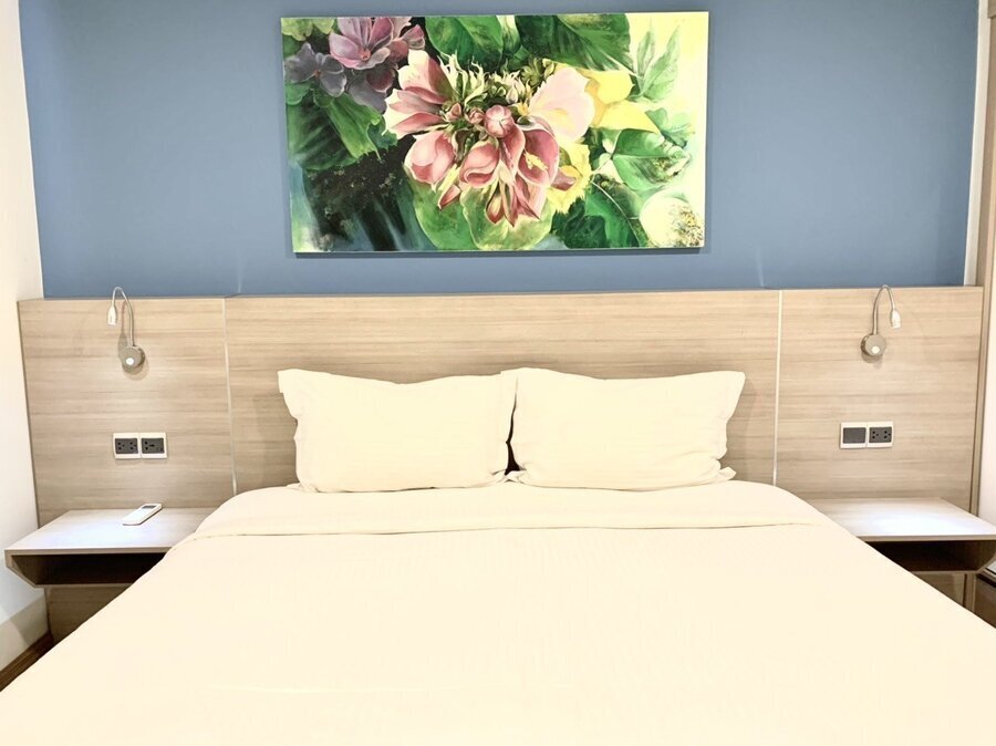 Cho thuê căn hộ 1 Phòng ngủ Đầy đủ nội thất - Khu căn hộ dịch vụ cách The Sun Avenue 2 phút đi bộ