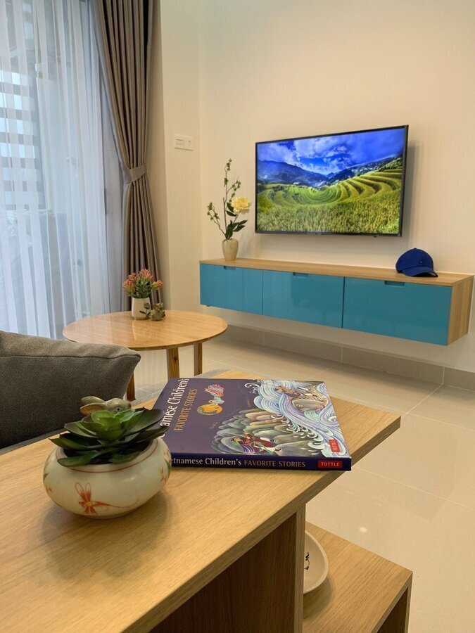 Cho Thuê Căn Hộ The Sun Avenue 1PN + 1 - 56m2 Giá 14 triệu/tháng Đầy đủ nội thất đẹp