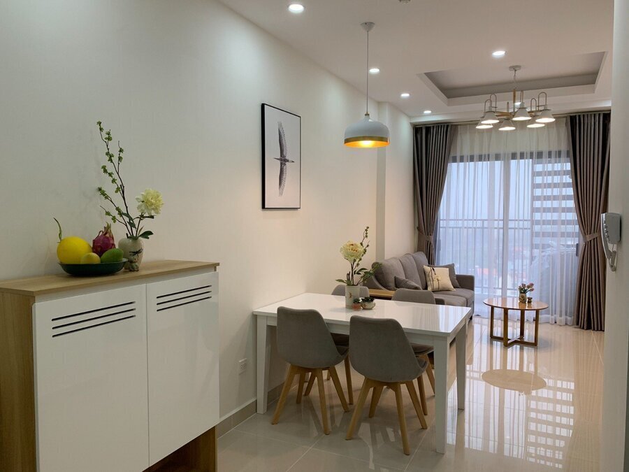 Cho Thuê Căn Hộ The Sun Avenue 1PN + 1 - 56m2 Giá 14 triệu/tháng Đầy đủ nội thất đẹp