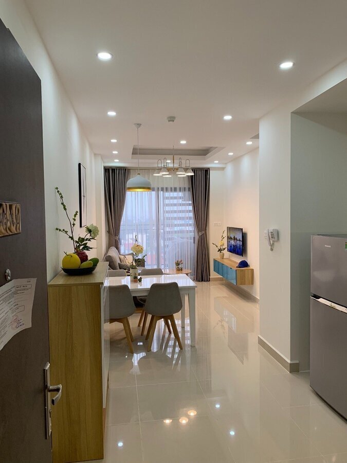 Cho Thuê Căn Hộ The Sun Avenue 1PN + 1 - 56m2 Giá 14 triệu/tháng Đầy đủ nội thất đẹp