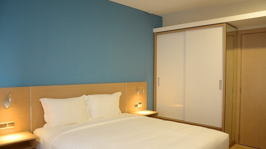 Cho thuê căn hộ Studio Đầy đủ nội thất - Khu căn hộ dịch vụ cách The Sun Avenue 2 phút đi bộ