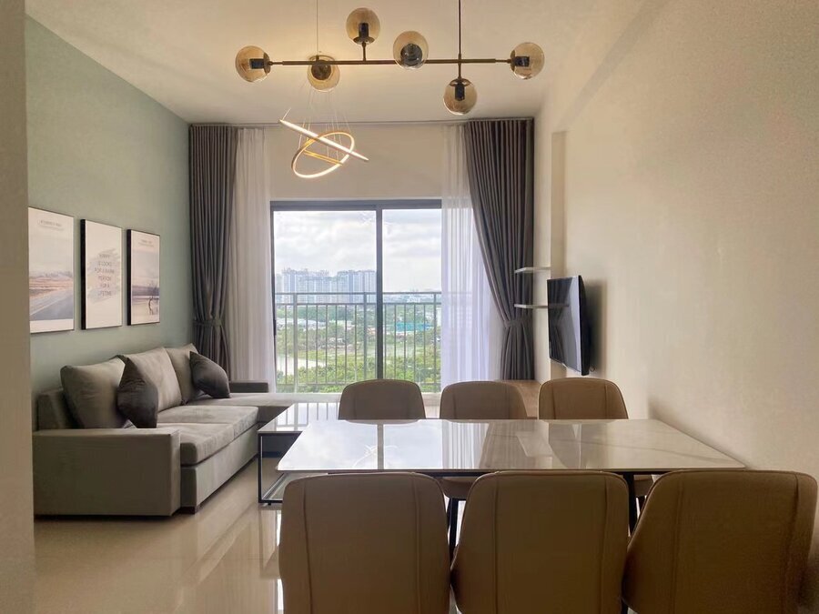 Cho Thuê căn hộ 3 Phòng ngủ -2 WC The Sun Avenue Giá 20 Triệu Diện Tích 90m2