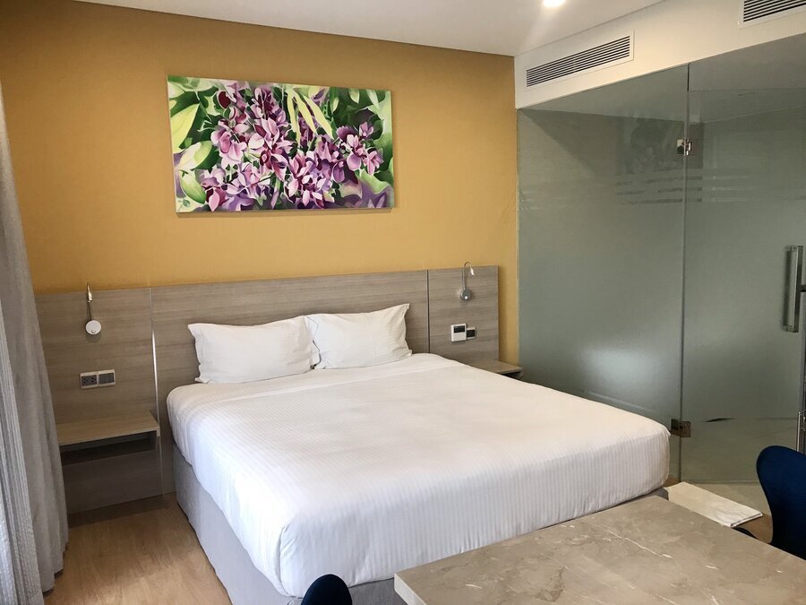 Cho thuê căn hộ Studio Đầy đủ nội thất - Khu căn hộ dịch vụ cách The Sun Avenue 2 phút đi bộ