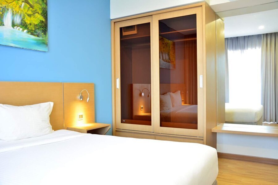 Cho thuê căn hộ 1 Phòng Ngủ - Khu căn hộ dịch vụ cách The Sun Avenue 2 phút đi bộ