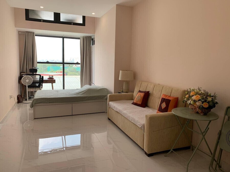 Cho Thuê Studio Full Nội Thất 31m2 The Sun Avenue Giá 11,5 - Diện Tích 35m2