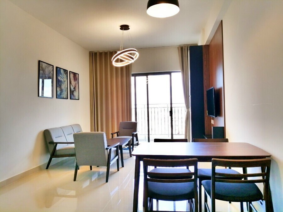 Cho Thuê Căn Hộ 3 Phòng Ngủ - 2WC The Sun Avenue - Đầy Đủ Nội thất