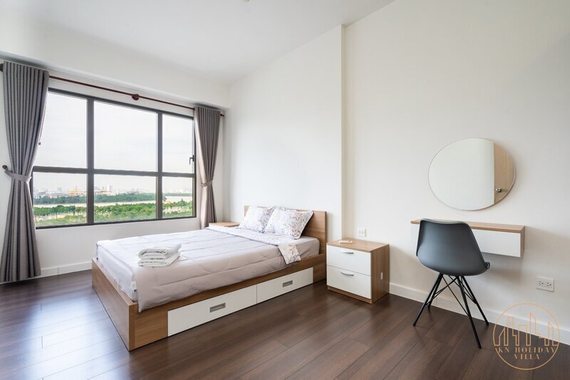 Cho Thuê Chung Cư The Sun Avenue 2 Phòng Ngủ Giá 16.5 Triệu - 75m2 Full Nội Thất Đẹp