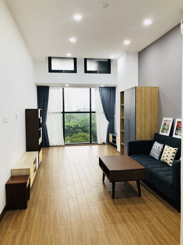 Cho Thuê Officetel The Sun Avenue Nội Thất Cơ Bản Có Bếp 9 Triệu Layout Vuông Vức