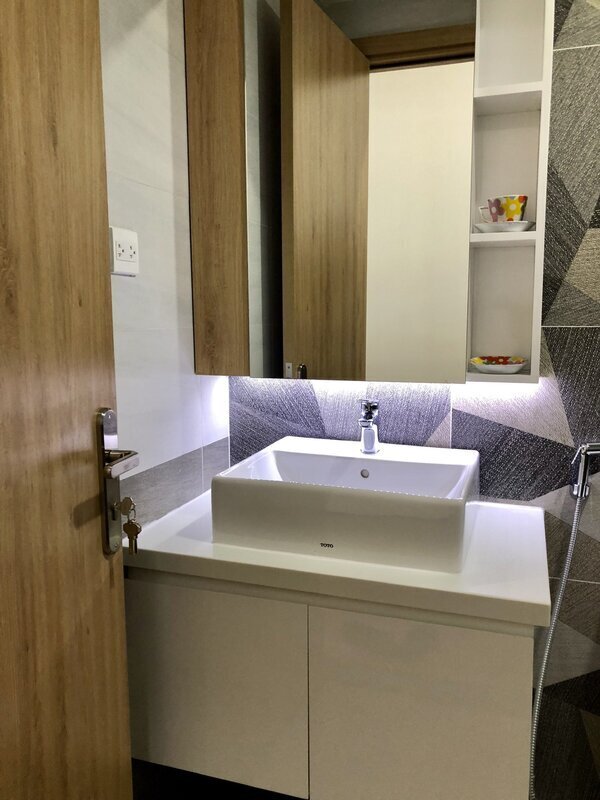 Cho Thuê Officetel The Sun Avenue Nội Thất Cơ Bản Có Bếp 9 Triệu Layout Vuông Vức