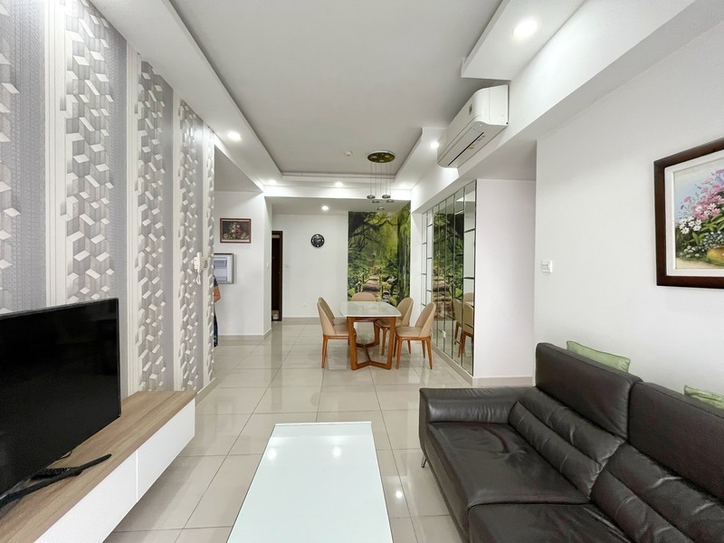 Cho Thuê Chung Cư The Sun Avenue Diện tích lớn 105m2 Giá 20 Triệu Full Nội Thất Đẹp