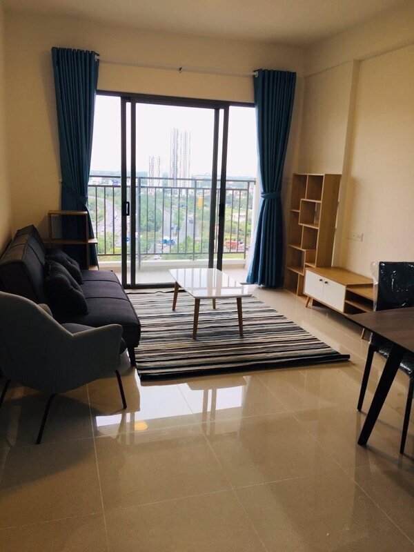 Cho Thuê căn hộ 3 Phòng ngủ -2 WC The Sun Avenue Giá 19,5 Triệu Diện Tích 90m2