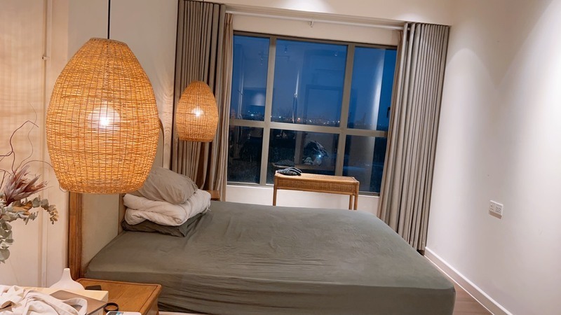 Cho Thuê 2 Phòng Ngủ - 2WC The Sun Avenue Nội Thất Đẹp Giá 17 Triệu - Ban Công Dài