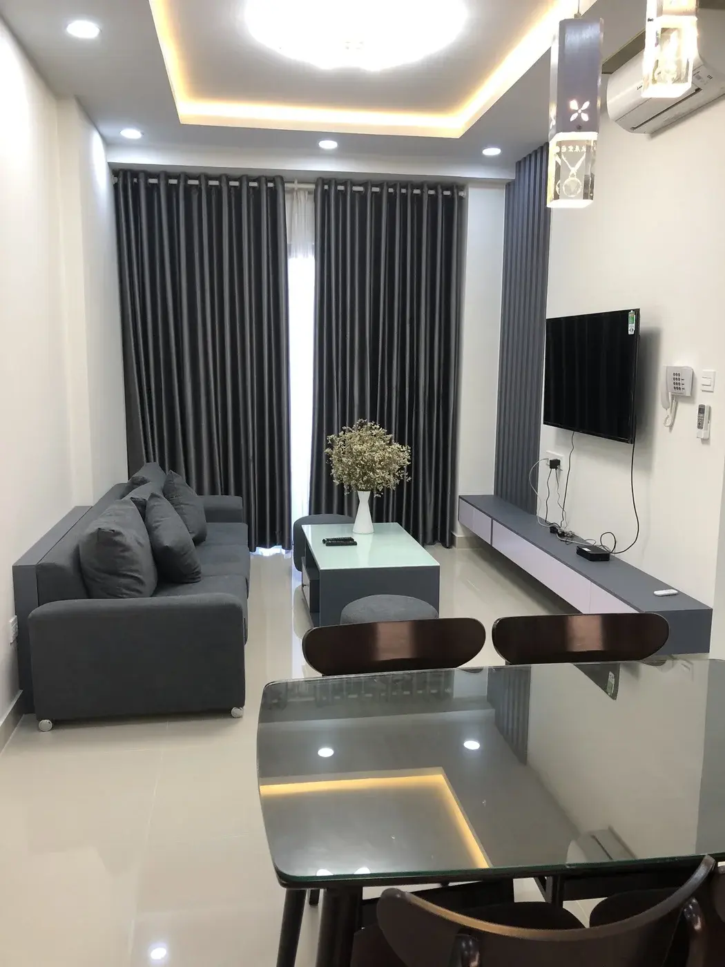 Cho Thuê Căn Hộ The Sun Avenue 2PN 1WC Giá 14tr/tháng Nội Thất Đẹp