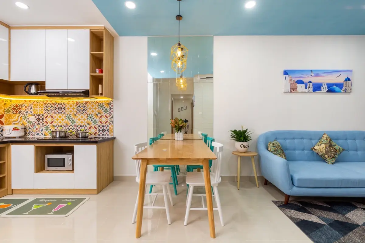 Cho thuê Căn Hộ 2 Phòng Ngủ The Sun Avenue 16Triệu, 75m2 Đầy đủ nội thất