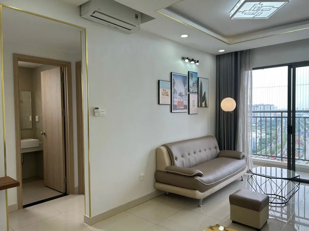 Cho Thuê Căn Hộ The Sun Avenue Giá 15 Triệu - 51m2 Full Nội Thất Cao Cấp, Nhà Mới