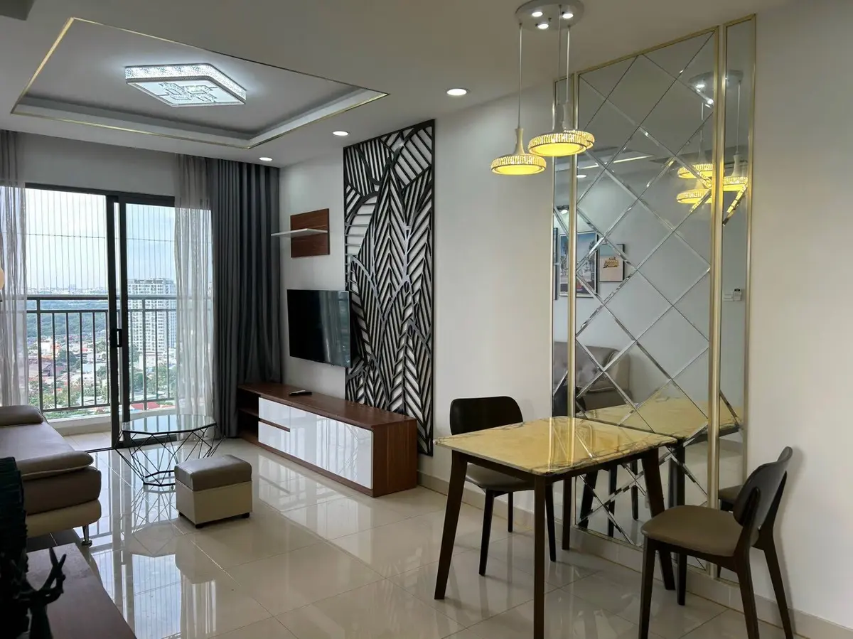 Cho Thuê Căn Hộ The Sun Avenue Giá 15 Triệu - 51m2 Full Nội Thất Cao Cấp, Nhà Mới