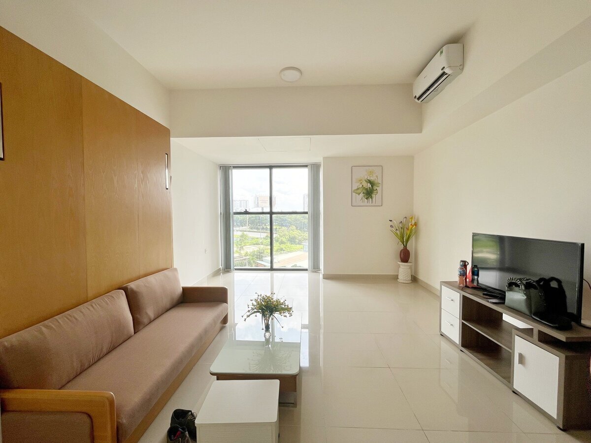 Cho Thuê Căn Hộ Studio The Sun Avenue 10.5 Triệu Full Nội Thất Giường Thông Minh