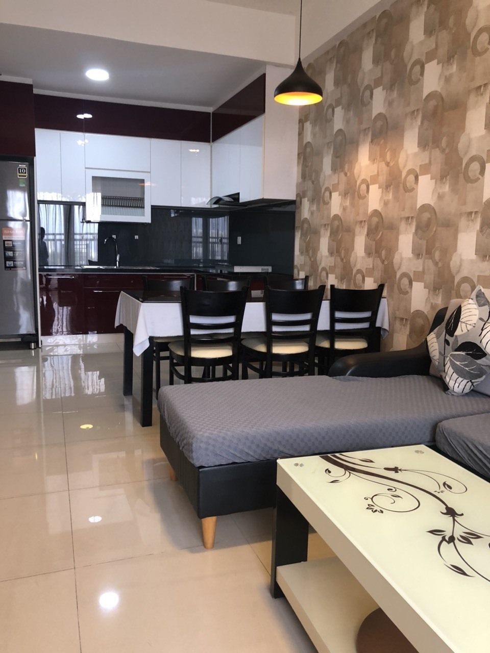 Căn Hộ 2 Phòng Ngủ - 2WC The Sun Avenue Giá 17 Triệu Đầy Đủ Nội Thất