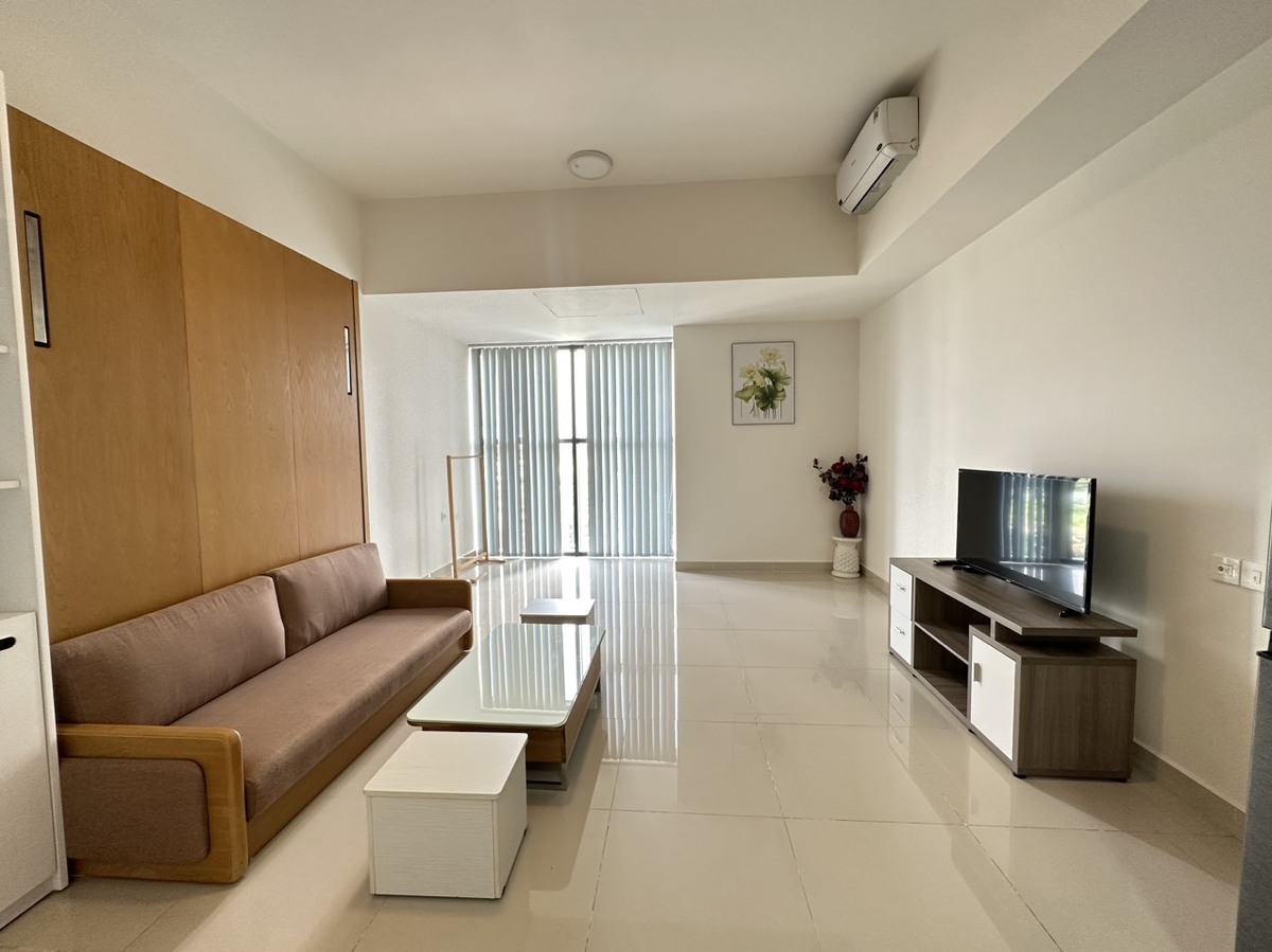 Cho Thuê Căn Hộ Studio The Sun Avenue 10.5 Triệu Full Nội Thất Giường Thông Minh