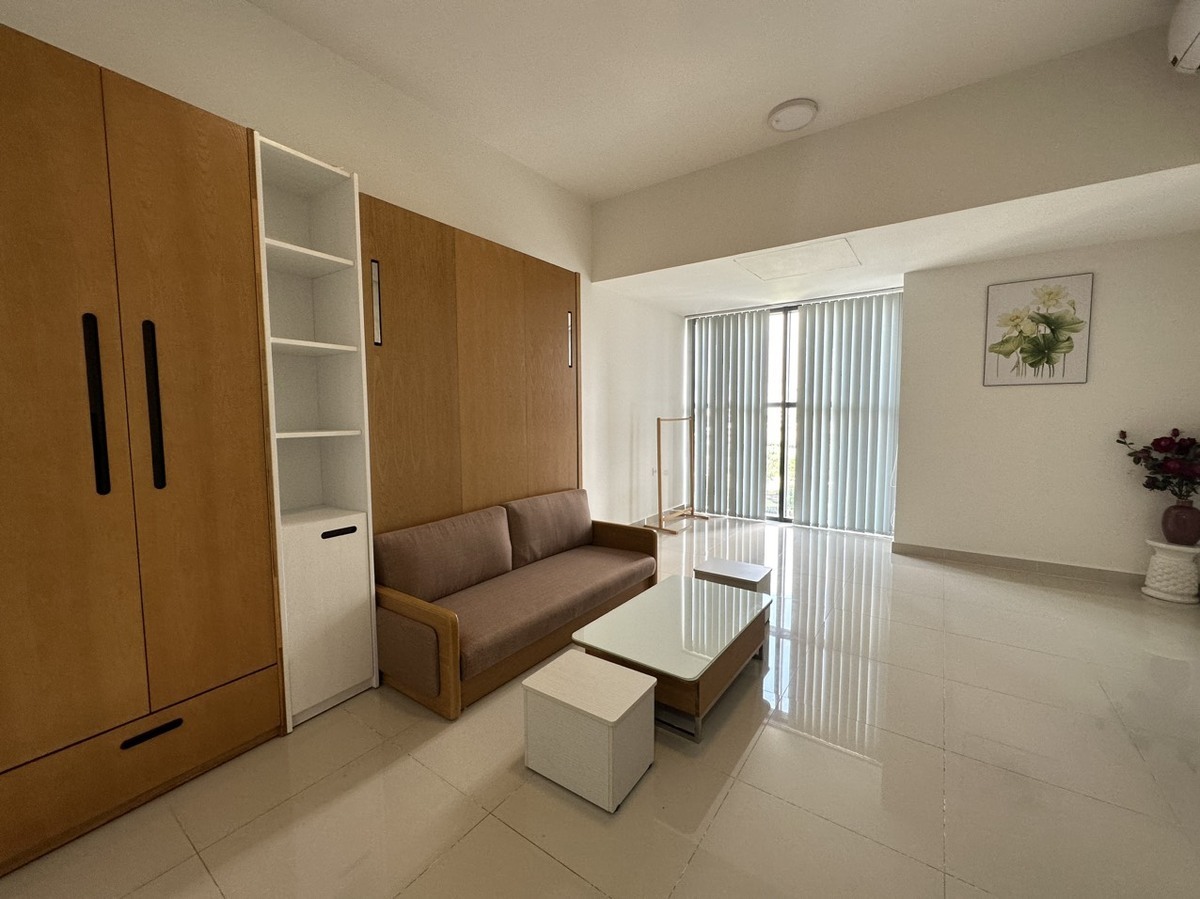 Cho Thuê Căn Hộ Studio The Sun Avenue 10.5 Triệu Full Nội Thất Giường Thông Minh