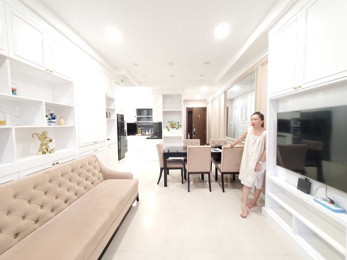 Cho Thuê Căn Hộ Quận 2 Nội Thất Cao Cấp 2PN - 96m2 - Giá 21tr