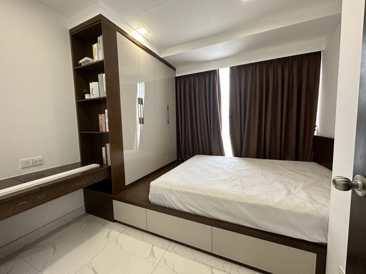 Thuê Văn Phòng Vừa Ở Vừa Làm Việc Tại Quận 2 58m2 Giá 16tr Có 2 Phòng Ngủ