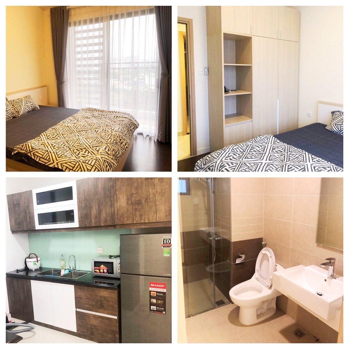 Noel Cho Thuê Căn Hộ 3 Phòng Ngủ The Sun Avenue Giá Rẻ Chỉ 18tr/tháng Full Nội Thất Đẹp