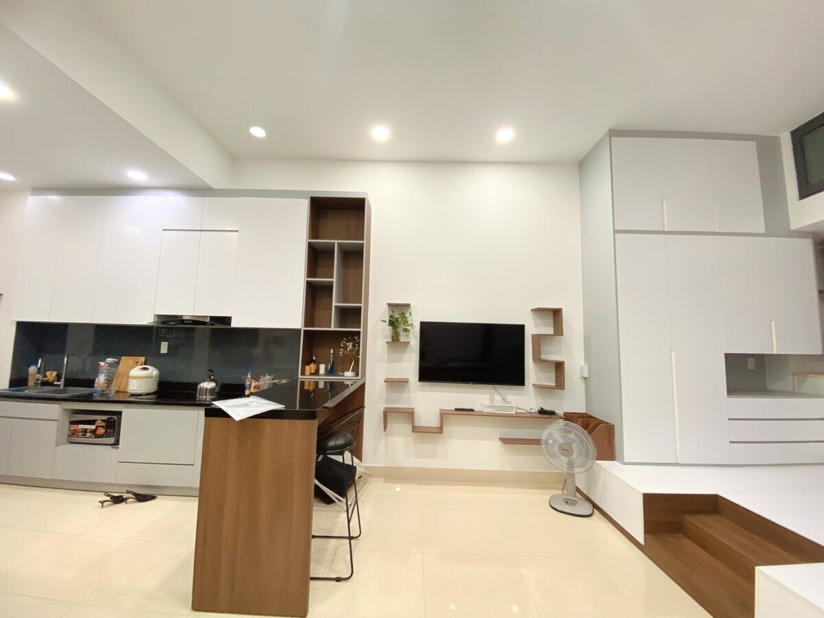 Cho Thuê Căn Hộ Studio Đầy Đủ Nội Thất 41m2 Giá 11 Triệu