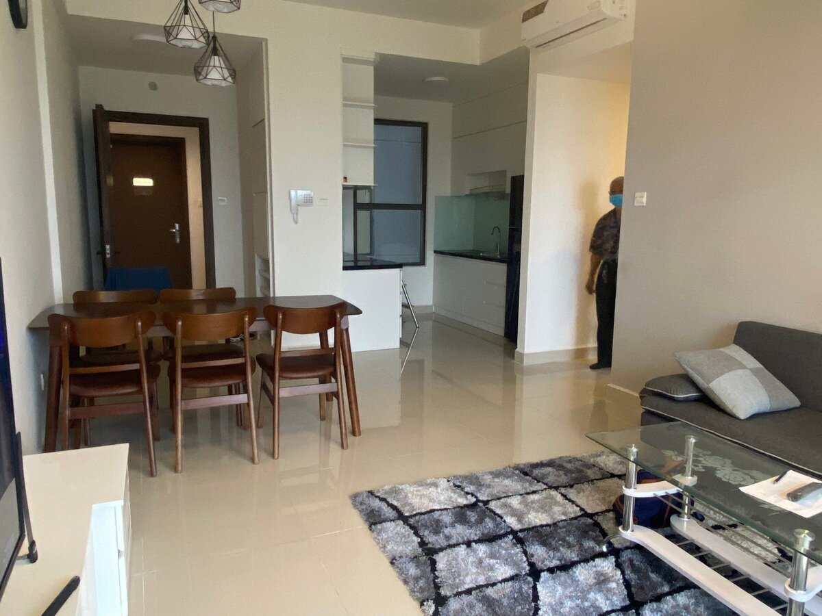 Cho Thuê căn hộ 3 Phòng ngủ -2 WC The Sun Avenue Giá 20 Triệu Diện Tích 90m2