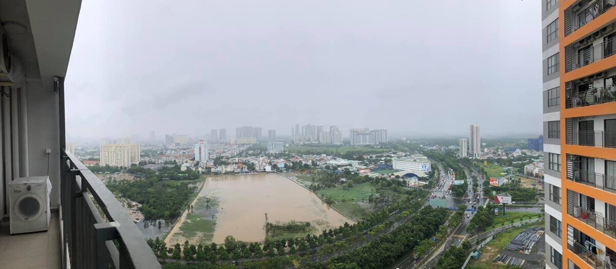 Cho Thuê căn hộ 3 Phòng ngủ -2 WC The Sun Avenue Giá 20 Triệu Diện Tích 90m2