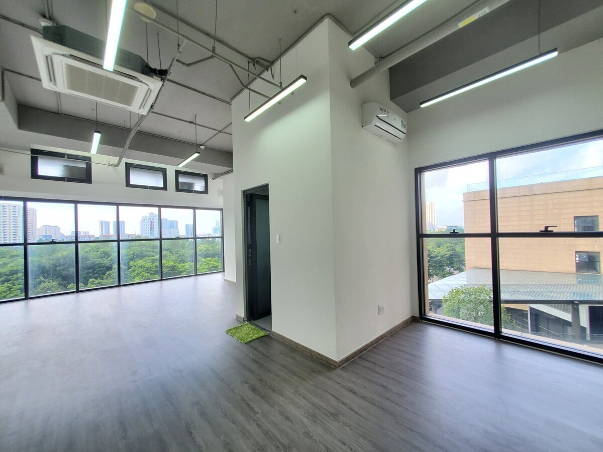 Cho Thuê Văn Phòng The Sun Avenue 16 Triệu Diện Tích Lớn 60m2 Căn Góc Layout Vuông Vức