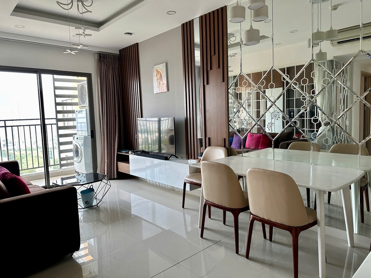 Cho Thuê Căn Hộ 2PN+1 Phòng nhỏ Full Nội Thất Cáo Cấp Giá 20 tr/tháng