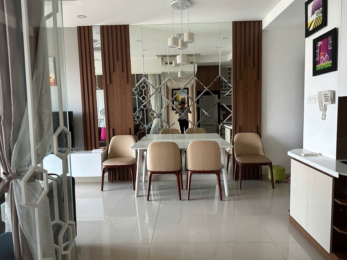 Cho Thuê Căn Hộ 2PN+1 Phòng nhỏ Full Nội Thất Cáo Cấp Giá 20 tr/tháng