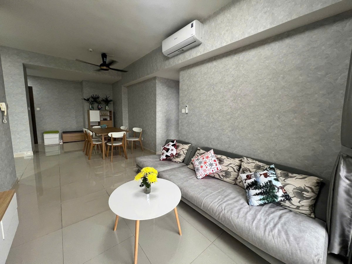 Cho thuê căn hộ 3 Phòng ngủ -105m2 The Sun Avenue Giá 22 triệu