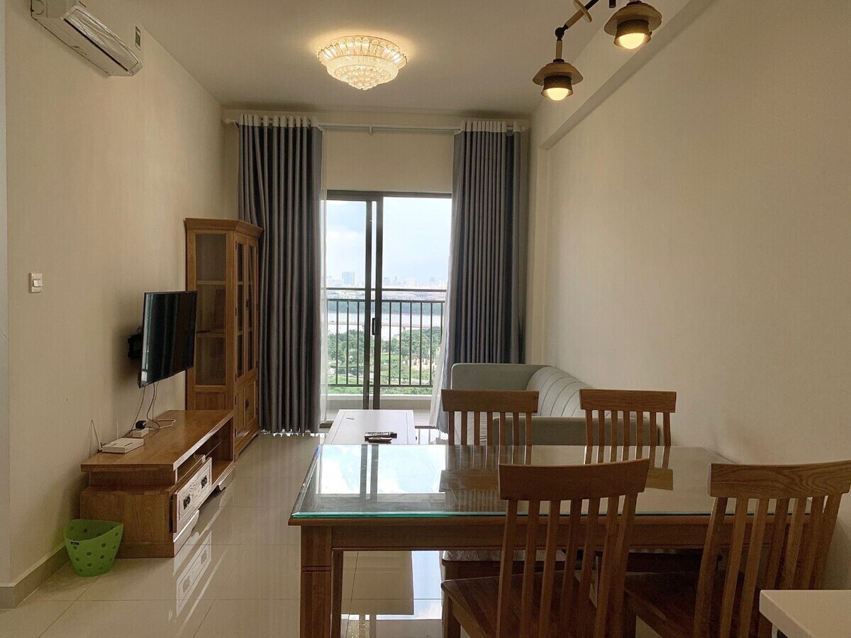 Cho thuê The Sun Avenue 2 Phòng Ngủ 17Triệu - 75m2 Nội Thất Đầy Đủ View Sông
