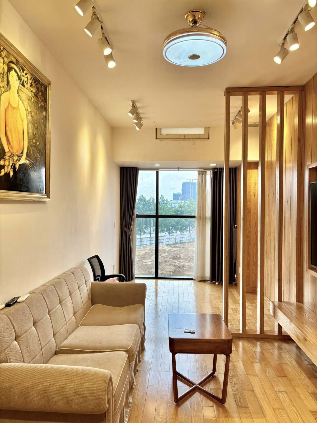 Cho Thuê Căn Hộ Studio 1 Phòng Ngủ Full Nội Thất The Sun Avenue