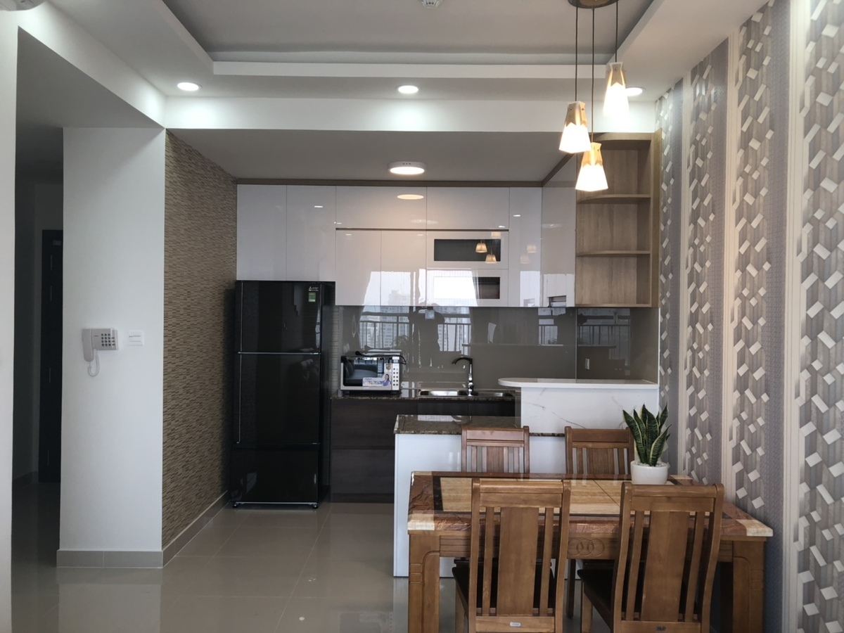 Cho Thuê Căn Hộ The Sun Avenue Full Nội Thất 2 Phòng Ngủ- 75m2 View Sông Sài Gòn