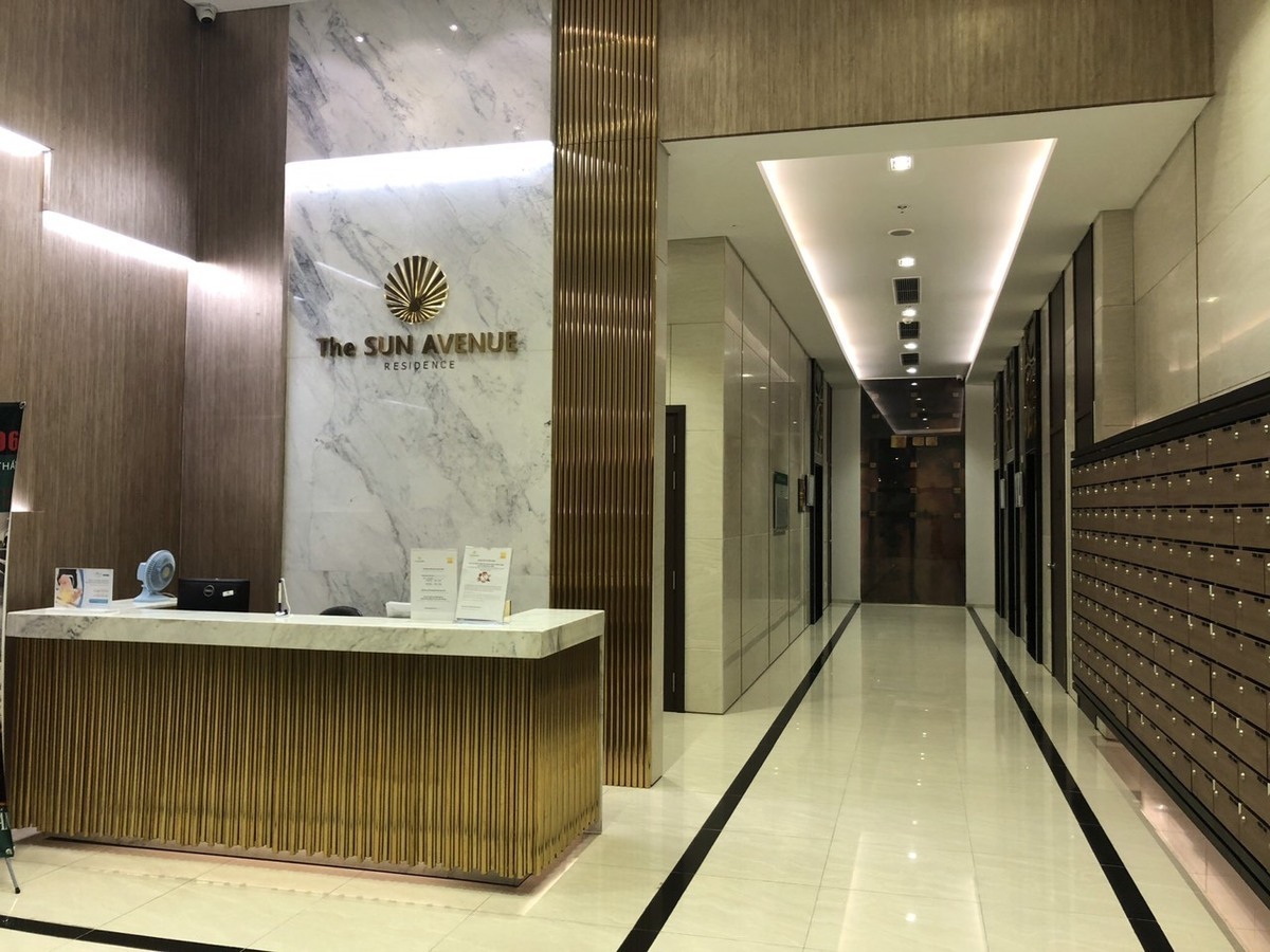 Cho Thuê Căn Hộ The Sun Avenue Giá 15 Triệu 2 Phòng Ngủ Diện Tích 56m2