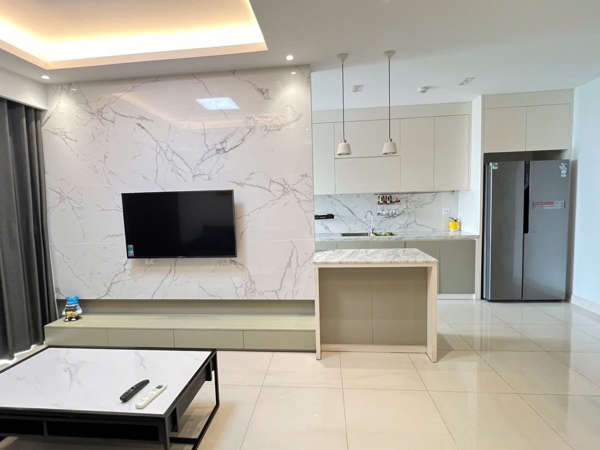 Căn Hộ Nội Thất Đầy Đủ 3 Phòng Ngủ - 109m2 Cho Thuê The Sun Avenue