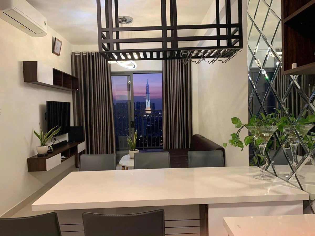 2 Phòng Ngủ Nhà Đẹp Cho Thuê The Sun Avenue Giá 17 Triệu