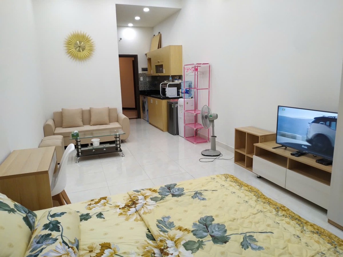 Cho Thuê Căn Studio Đầy Đủ Nội Thất The Sun Avenue Giá 10,5 Triệu
