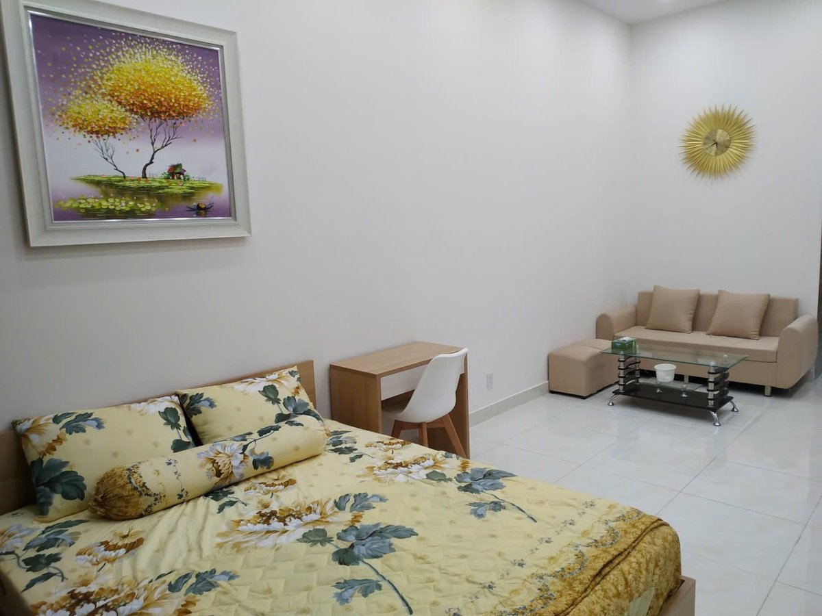 Cho Thuê Căn Studio Đầy Đủ Nội Thất The Sun Avenue Giá 10,5 Triệu