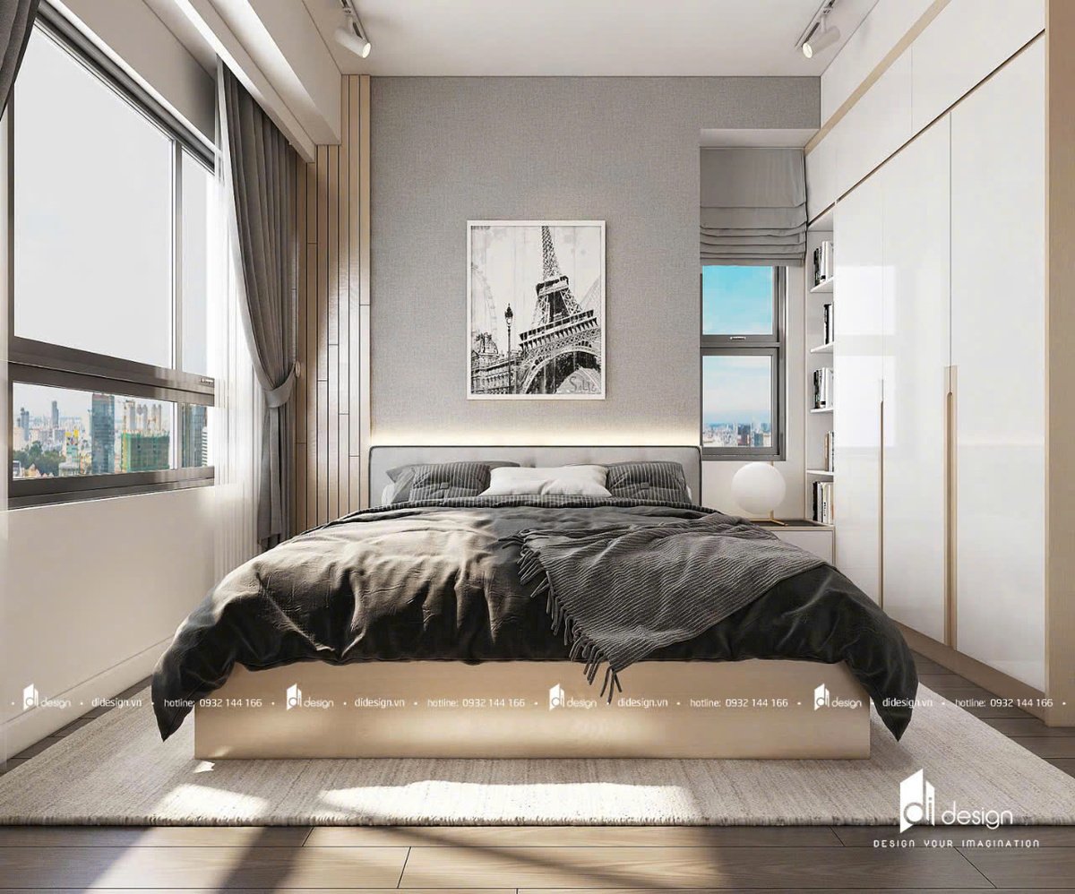 Cho Thuê Căn 3 Phòng Ngủ Có Nội Thất The Sun Avenue Giá 20 Triệu