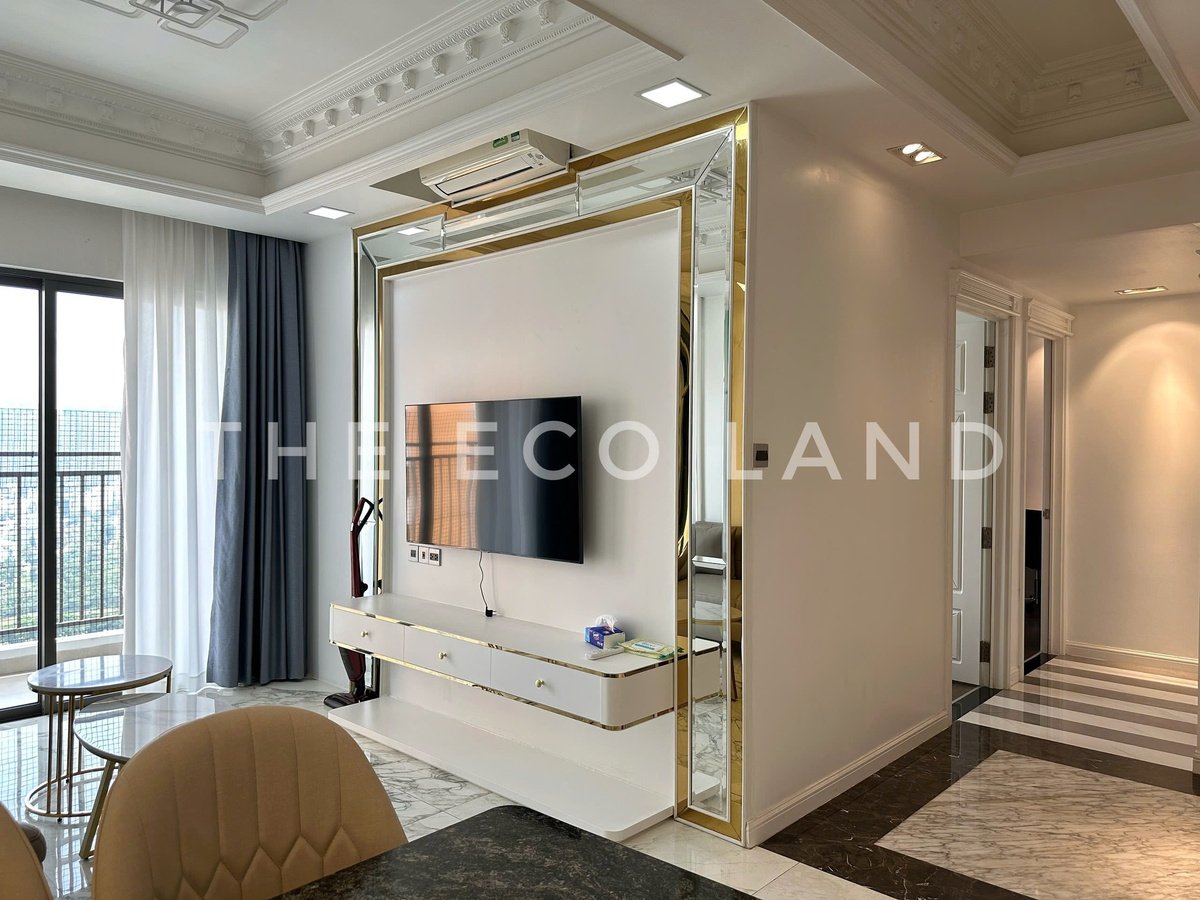 Cho Thuê Căn Hộ Luxury The Sun Avenue 2 Phòng Ngủ 75m2 Giá 18 Triệu