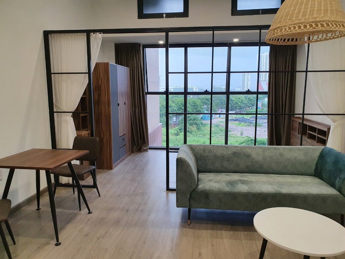 Studio Có Đủ Nội Thất Cho Thuê The Sun Avenue